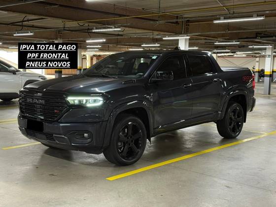 RAM RAMPAGE 2.0 HURRICANE 4 TURBO GASOLINA R/T 4X4 AUTOMÁTICO